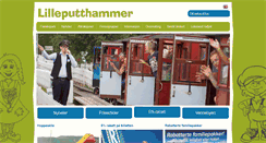 Desktop Screenshot of lilleputthammer.no
